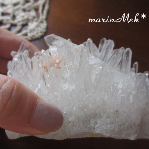 marinMek*】四川省産 水晶クラスター290g その他置物 marinMek