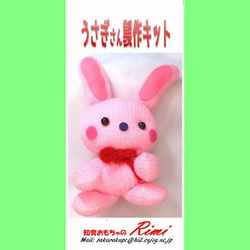 手袋人形 ウサギさん作成キット おもちゃ・人形 知育おもちゃのRimi
