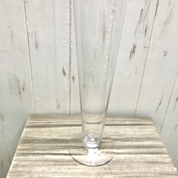 幸運竹　ミリオンバンブー  スパイラルバンブー用 花瓶 ガラス グラス型♡   50cm 3枚目の画像