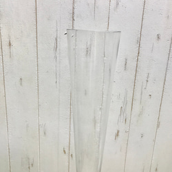 幸運竹　ミリオンバンブー  スパイラルバンブー用 花瓶 ガラス グラス型♡   50cm 6枚目の画像