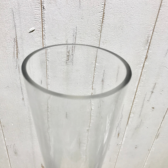 幸運竹　ミリオンバンブー  スパイラルバンブー用 花瓶 ガラス グラス型♡   50cm 8枚目の画像