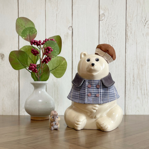 【Ava様　リクエストページ】しろくま貯金箱　金木犀 61aLbApoAhL._AC_UF350,