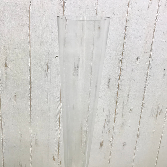 幸運竹　ミリオンバンブー  スパイラルバンブー用 花瓶 ガラス グラス型  ミリオンバンブー　 60cm 4枚目の画像