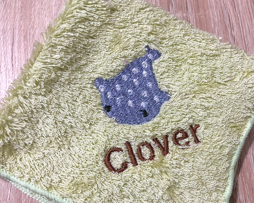 【ともページ】刺繍お名前入り今治タオルハンカチ　5枚 ta004_set_main_a.jpg