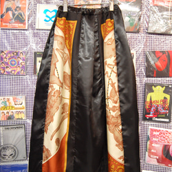 リメイク　星座ミックスフレアロングスカート 3枚目の画像