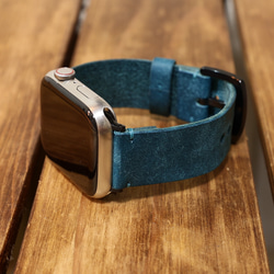 Applewatchバンド プエブロレザー 本革 レザーバンド レザーベルト 腕時計 革ベルト アップルウォッチ 2枚目の画像