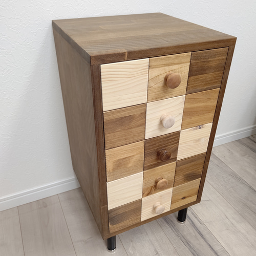 前板がオシャレな 5段サイドチェスト チェスト・キャビネット OC