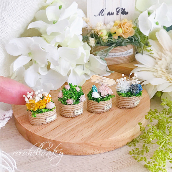 オーダーミニチュアフラワーミニチュア雑貨 オーダーミニチュアフラワーミニチュア雑貨 オーダーミニチュア