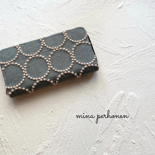ミナペルホネン 長財布 タンバリン ハンドメイド 長財布 ryo 通販  