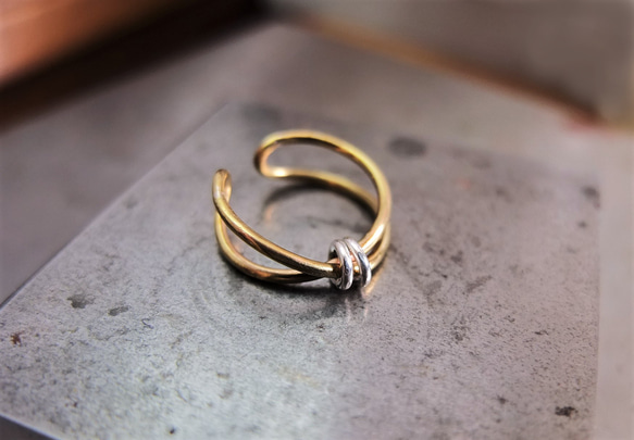 brass＆me ring2mm 2枚目の画像