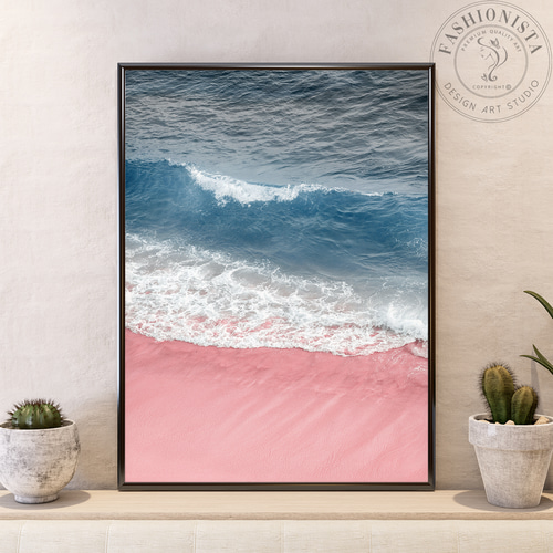 ピンクインテリア 海の風景 テクスチャーアート 海の絵 海 海アート ピンクインテリア 海の風景 テクスチャーアート 海の絵 海 海
