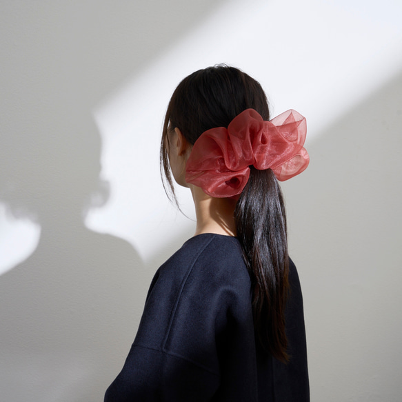 最後⭐︎★⭐︎オーガンジー120ビッグシアオーガンジー長足リボンシュシュジュエリー大 最後オーガンジー120ビッグシアオーガンジー長足リボンシュシュ