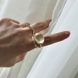 K10[エジプトからのgift リビアングラス]ring 7枚目の画像