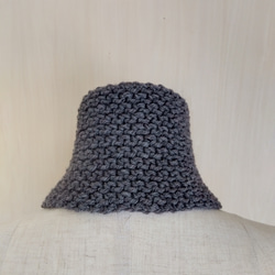 小さなマフラー【グレー】 3枚目の画像