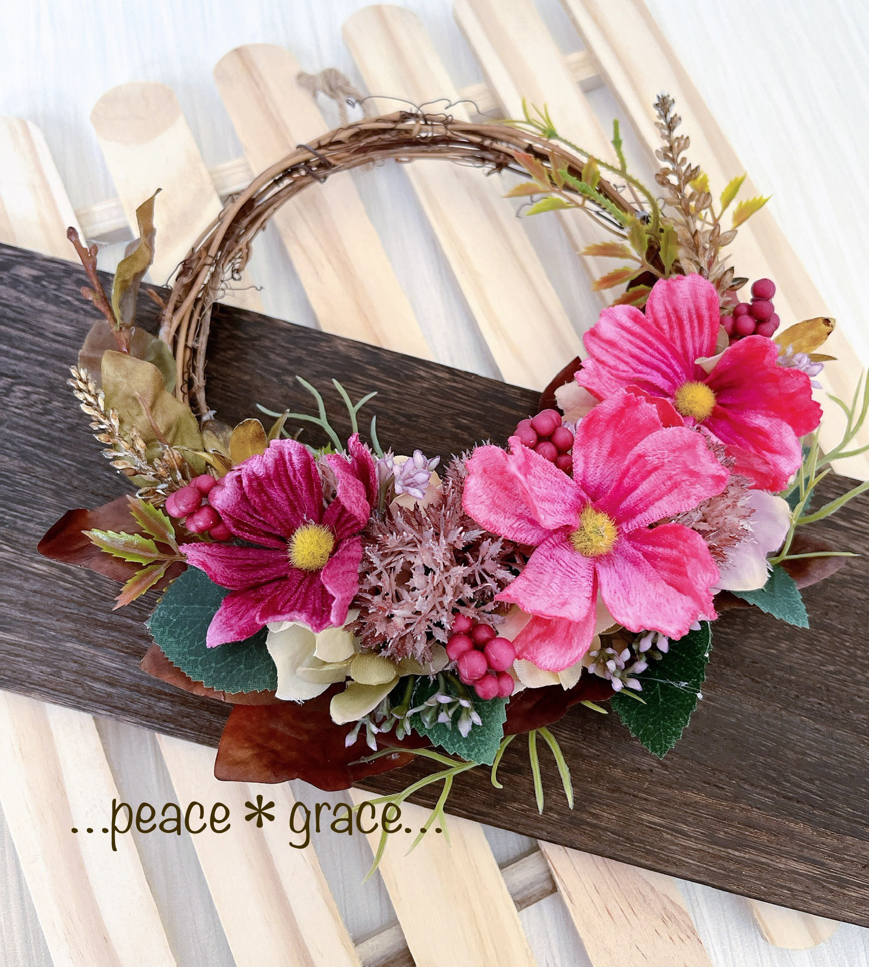 サンキライのミニリース ハーフリース 【公式通販】