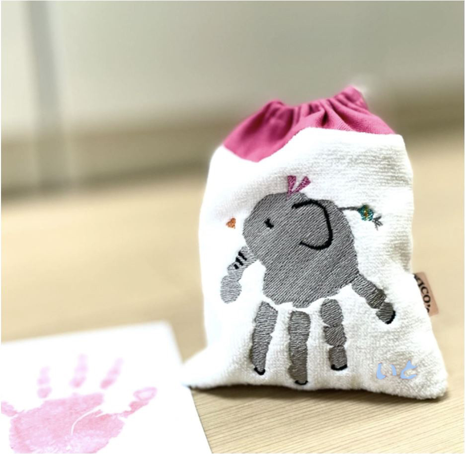 Soyogo‼️ 巾着　ポーチ　金具ロゴ　刺繍　編み込み　メタリック