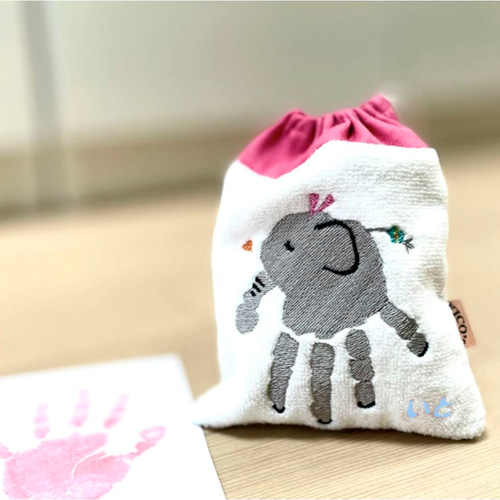 専用✳︎ハンドメイド✳︎巾着　✳︎母made品✳︎ テディベア　くま 専用✳︎ハンドメイド✳︎巾着 ✳︎母made品✳︎ テディベア