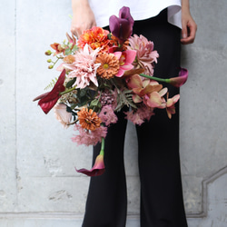 ❤️苺とお花飾り付きアンブレラ☆インテリアブーケ☆ウェディング☆姫