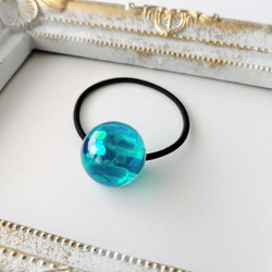 ゾウ　レジンヘアゴム　ブルーキラキラブルー 5ef34f5de7267c8c9b9209810ee9b8