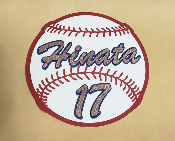 野球ボール色紙 24 cm メッセージカード クラフトヴ 通販