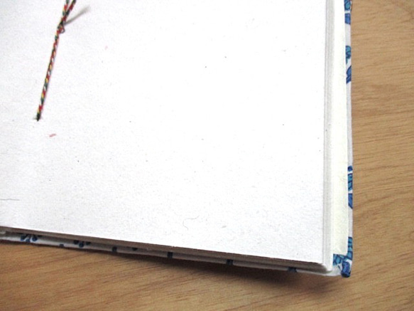 手作りノート bule flower 5枚目の画像