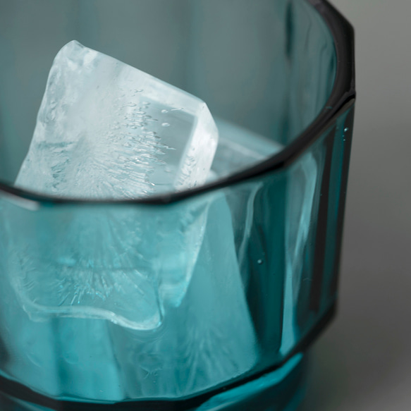 【HMM】W Glass- 藍色玻璃杯 300ml 春池玻璃 第5張的照片