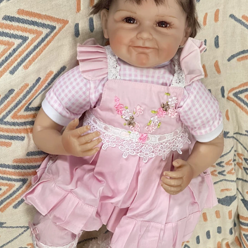 Peach♡｝リボーンドール リアル きれいな顔 その他人形 Peach