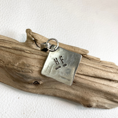 キングマン ターコイズ スワティカ 卍 シルバーネックレス ペンダント