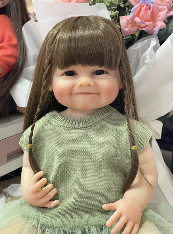 笑顔の可愛いリボーンドール - 人形