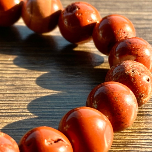 レッドジャスパー(約8mm玉/約10mm玉/約12mm玉)の天然石