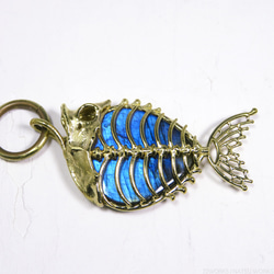 ラブラドライト フィッシュ チャーム / Labradorite Fish charms 7枚目の画像