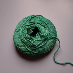 小さなマフラー【ビリジアン】 6枚目の画像