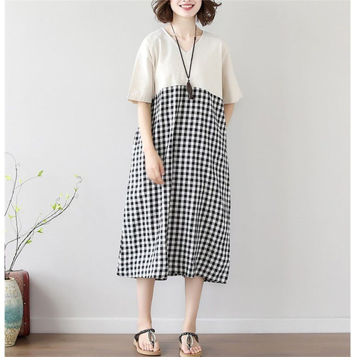 997ワンピース レディース 40代 膝丈 きれいめ 夏ワンピ ワンピース  