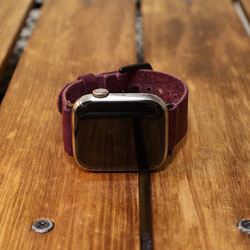 Applewatch プエブロレザー 本革 レザーバンド レザーベルト leather strap 6枚目の画像