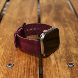 Applewatch プエブロレザー 本革 レザーバンド レザーベルト leather strap 1枚目の画像