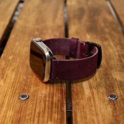 Applewatch プエブロレザー 本革 レザーバンド レザーベルト leather strap 2枚目の画像
