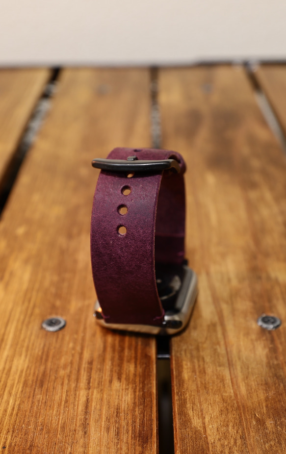 Applewatch プエブロレザー 本革 レザーバンド レザーベルト leather strap 7枚目の画像