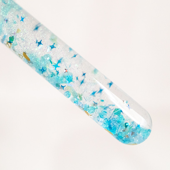 【8色セット】センサリーボトル 10種類以上のラメ・ビーズ入り【ロングサイズ】 5枚目の画像