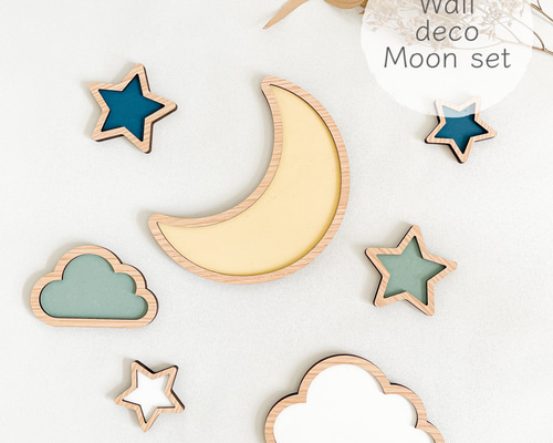 三日月 壁掛け インテリア テラコッタ オブジェ moon ウォールデコ　置物 三日月 壁掛け インテリア テラコッタ 素焼き オブジェ moon