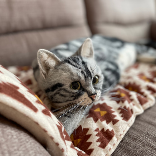 オーダーメイド】等身大 全身猫ちゃん 立体・オブジェ ふわねこ 通販