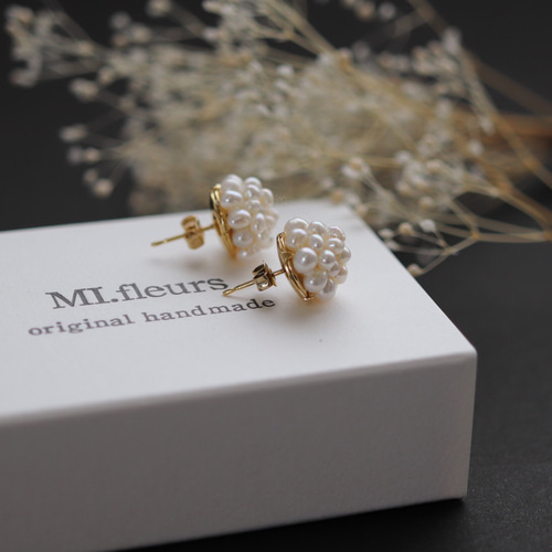 156 つぶつぶ パール ピアス イヤリング ハンドメイド　結婚式 SrLSuRYAYJvta2vk2kymQa.jpg@jpg