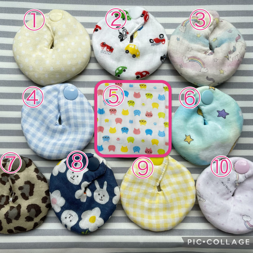 ハート型・星型・お花型♪ペグカバー(胃ろうカバー) 肌に当たらない  