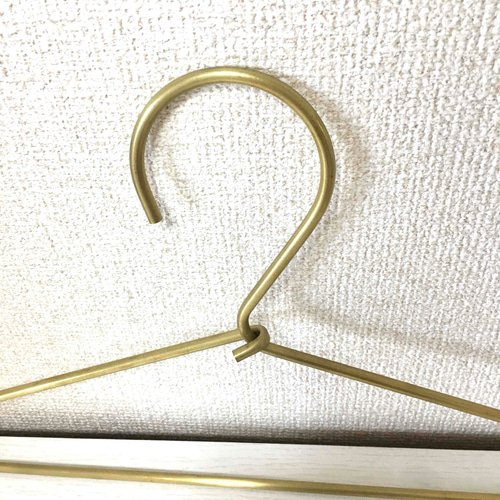 再販【作品059】真鍮ハンガー（booオリジナル）（送料込） その他