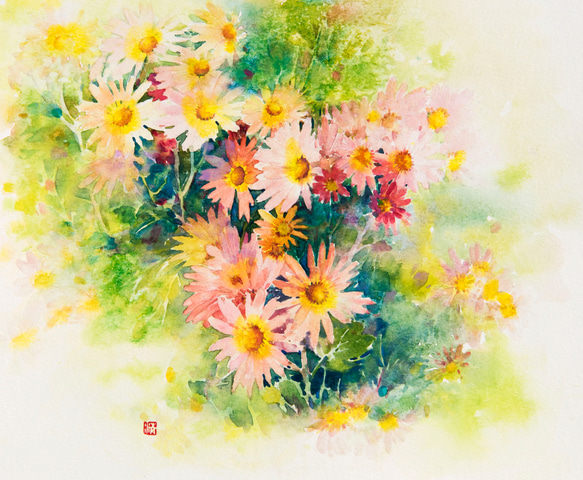水彩画　ジクレー版画「雪のもみじ谷」（高良山／久留米市） 透明水彩で描く】妙高山冬の晴れ間 2023年3月14日 - YouTube