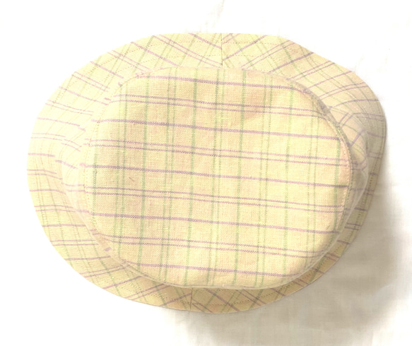 リトアニアリネン帽子 3枚目の画像