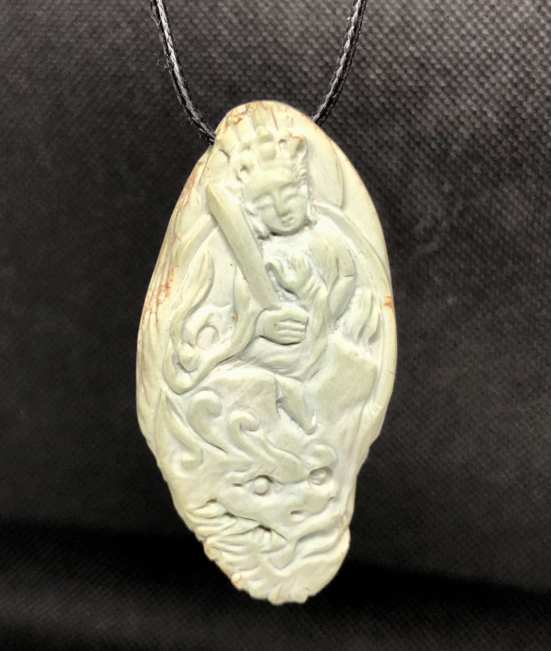 鬼工　文殊菩薩