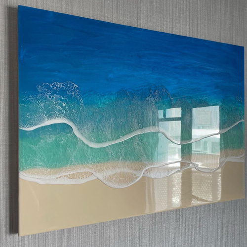 レジンアート海キラキラ沖縄