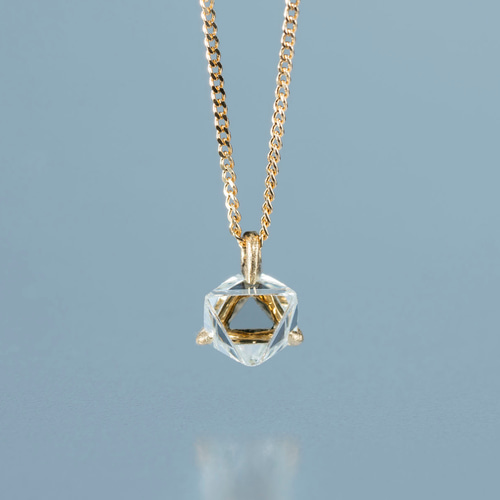 ソーヤブル ダイヤモンド原石ペンダント / K18YG ネックレス