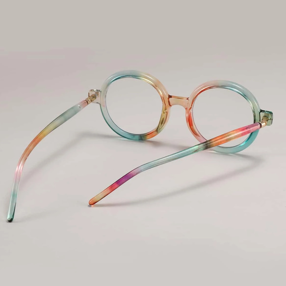 金平糖フレーム｜老眼鏡、だてメガネ、近視用・乱視用・サングラスとして作成OK 4枚目の画像