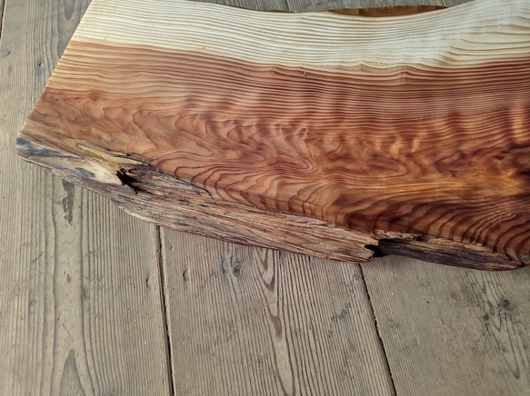 【木製看板製作】 一枚板 杉 32cm×107cm 12枚目の画像